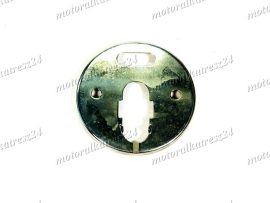 JAWA 350 12V SPEEDOMETER LOWER PLATE CHROMED